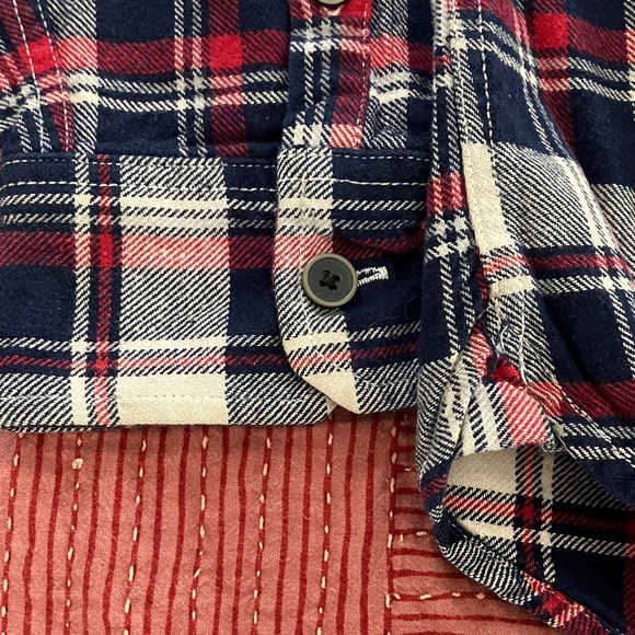 Jachs Mens size small flannel plaid checkered shirt 100% cotton - Picture 8 of 16